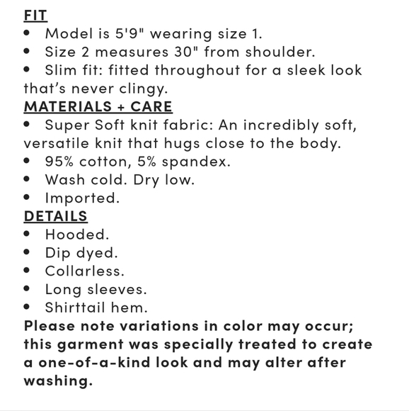 💜Torrid Super Soft Dip Dye Hoodie - Picture 5 of 6